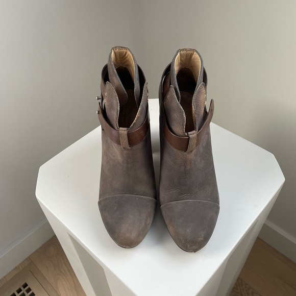 Rag & bone gray ankle boots - Picture 4 of 5